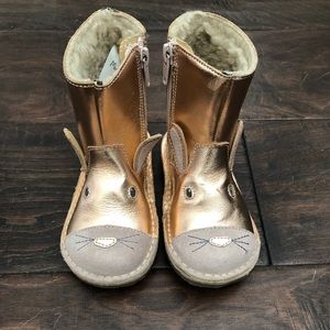 Mini Boden Bunny Toddler boots sz 24